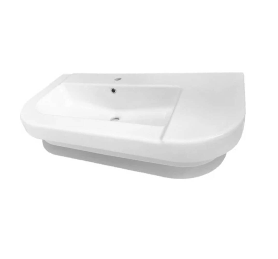 Serel - Verda Tegah üstü Lavabo 48x95 cm Beyaz OUTLET - 8936TDS000-TESHIR - 3