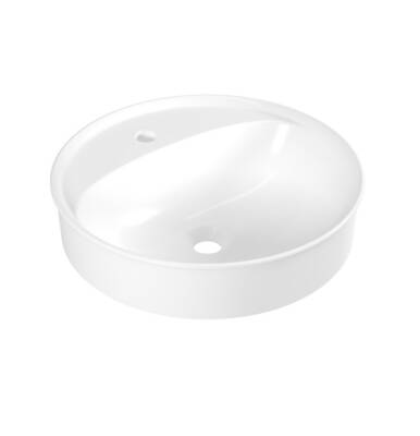 Serel - Yuvarlak Çanak Delikli Lavabo 46 cm OUTLET - 2058TXS110H-TESHIR