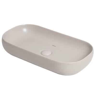 Smanni - Niv 70 Tezgah Üstü Lavabo Mat Sahra OUTLET - LV1191-209-TESHIR - 1