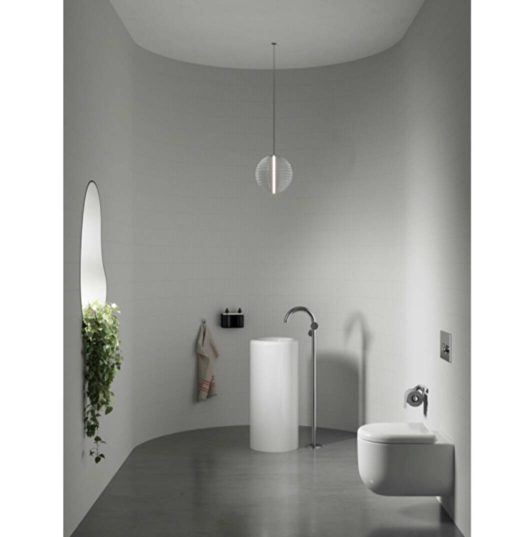 Vitra - Liquid 40x40 Cm Monoblok Lavabo Beyaz - 7318B403-0016 - 1