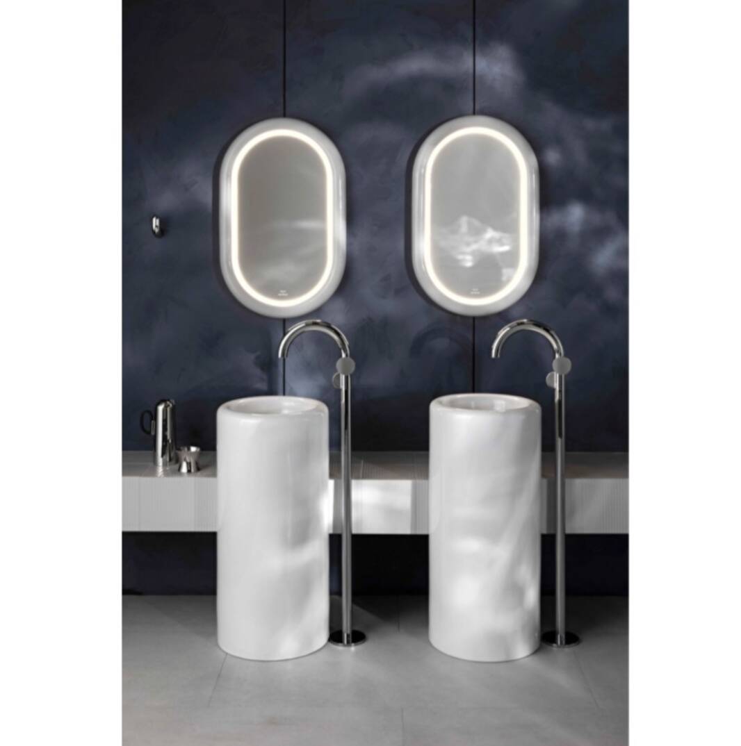 Vitra - Liquid 40x40 Cm Monoblok Lavabo Beyaz - 7318B403-0016 - 3