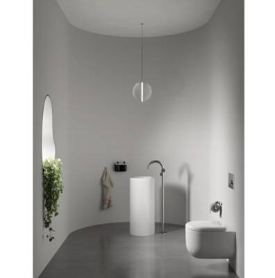 Vitra - Liquid 40x40 Cm Monoblok Lavabo Beyaz - 7318B403-0016 - 4