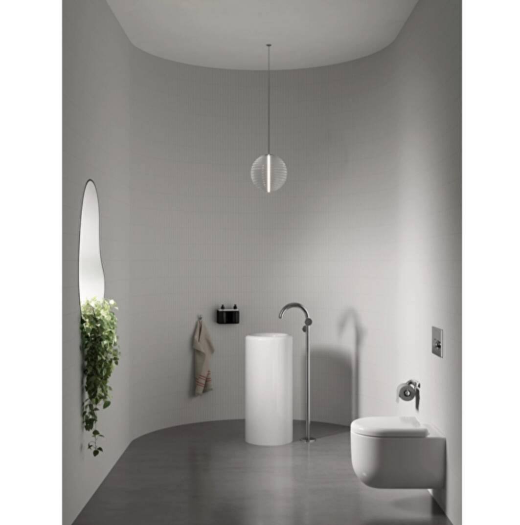 Vitra - Liquid 40x40 Cm Monoblok Lavabo Beyaz - 7318B403-0016 - 4