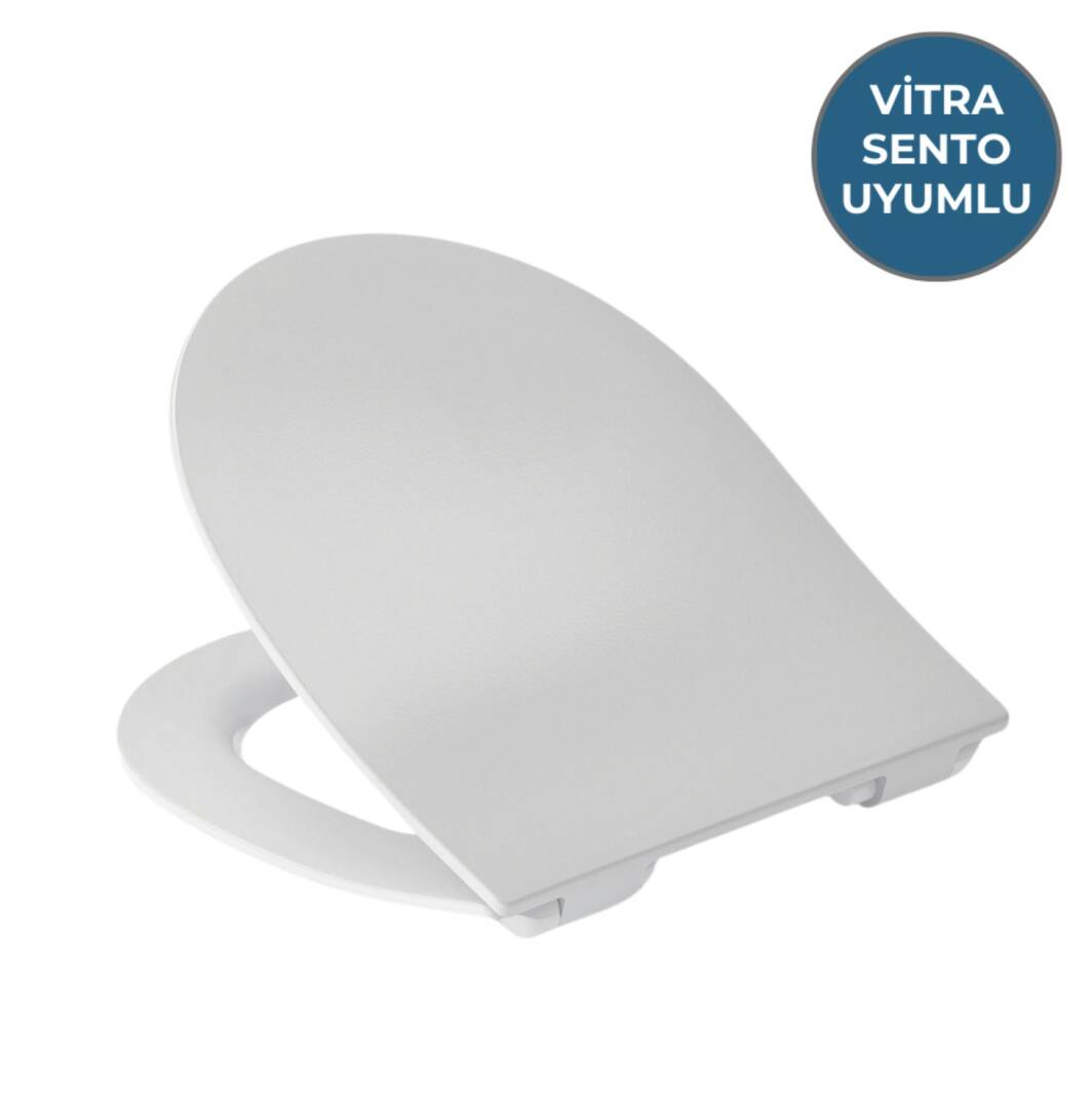 Vitra - Sento Slim Yavaş Kapanan Klozet Kapağı - 120-003-009 - 2