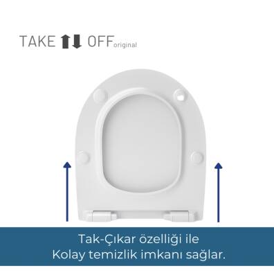 Vitra - Sento Slim Yavaş Kapanan Klozet Kapağı - 120-003-009 - 4
