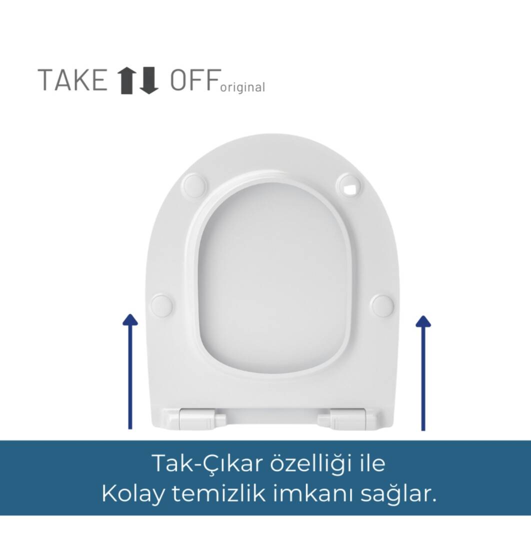 Vitra - Sento Slim Yavaş Kapanan Klozet Kapağı - 120-003-009 - 4